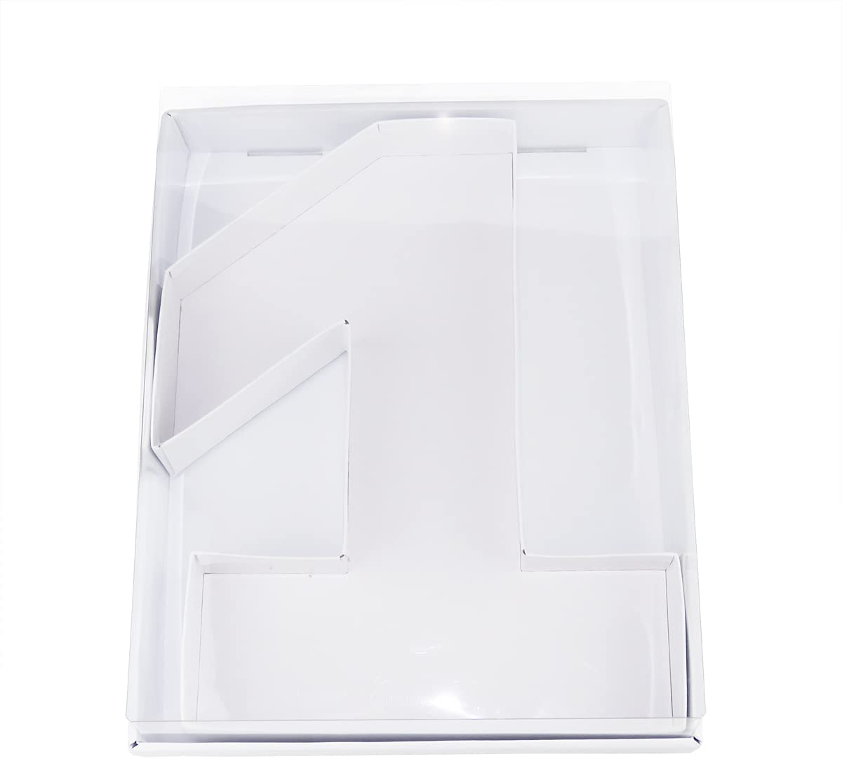 Fillable Number 1 Box with FREE Clear Lid Giftbox