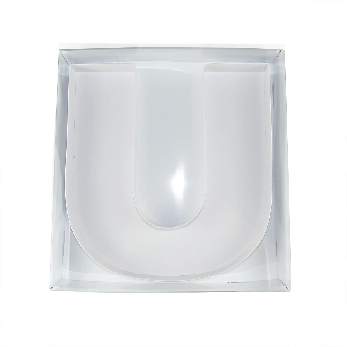 Letter U Fillable Box with FREE Clear Lid Giftbox