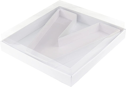 Letter V Fillable Box with FREE Clear Lid Giftbox