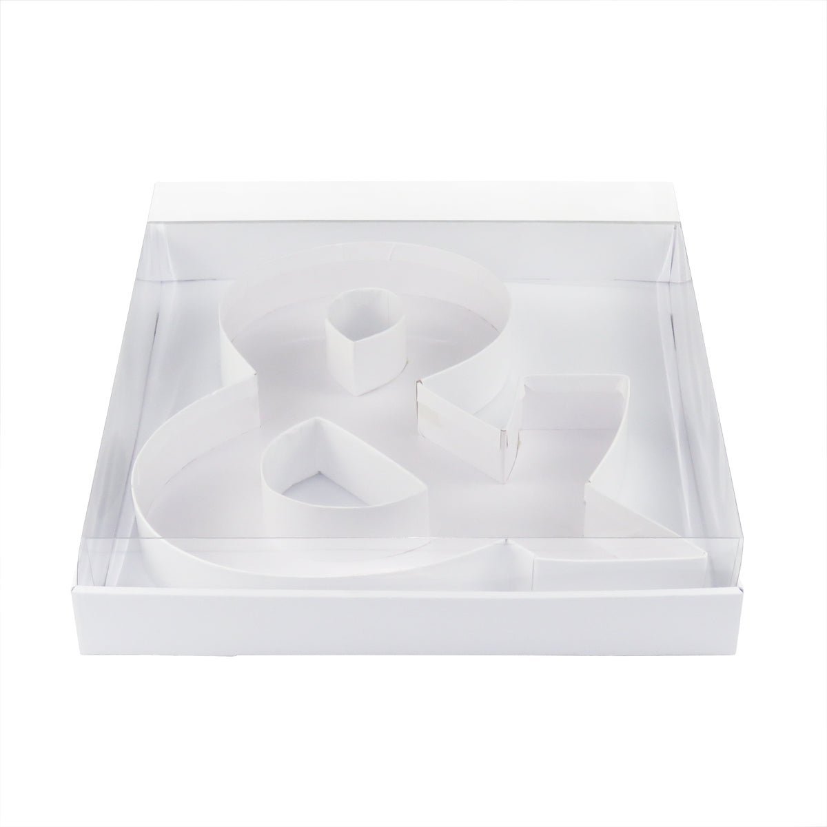 Fillable Symbol & Box with FREE Clear Lid Giftbox