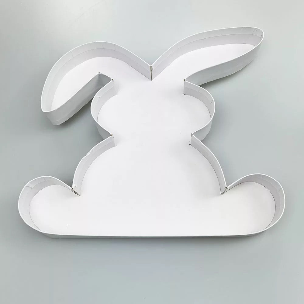 Fillable Bunny Shaped Box with FREE Clear Lid Giftbox